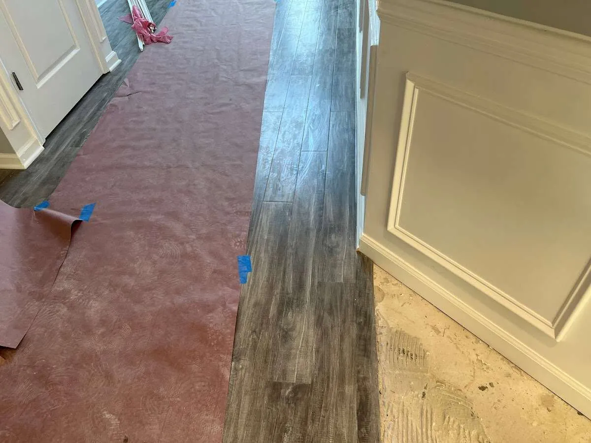 Completed marble shower restoration in Mount Hood Villages